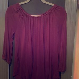 Ann Taylor LOFT Off the shoulder top